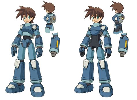 mega man legends concept art